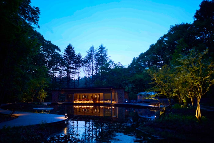 森のほとりcafe＆bar ／画像提供：星野リゾート
