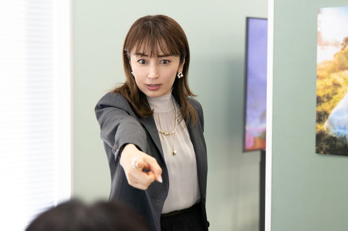 矢田亜希子「ナースが婚活」第4話より(C)「ナースが婚活」製作委員会