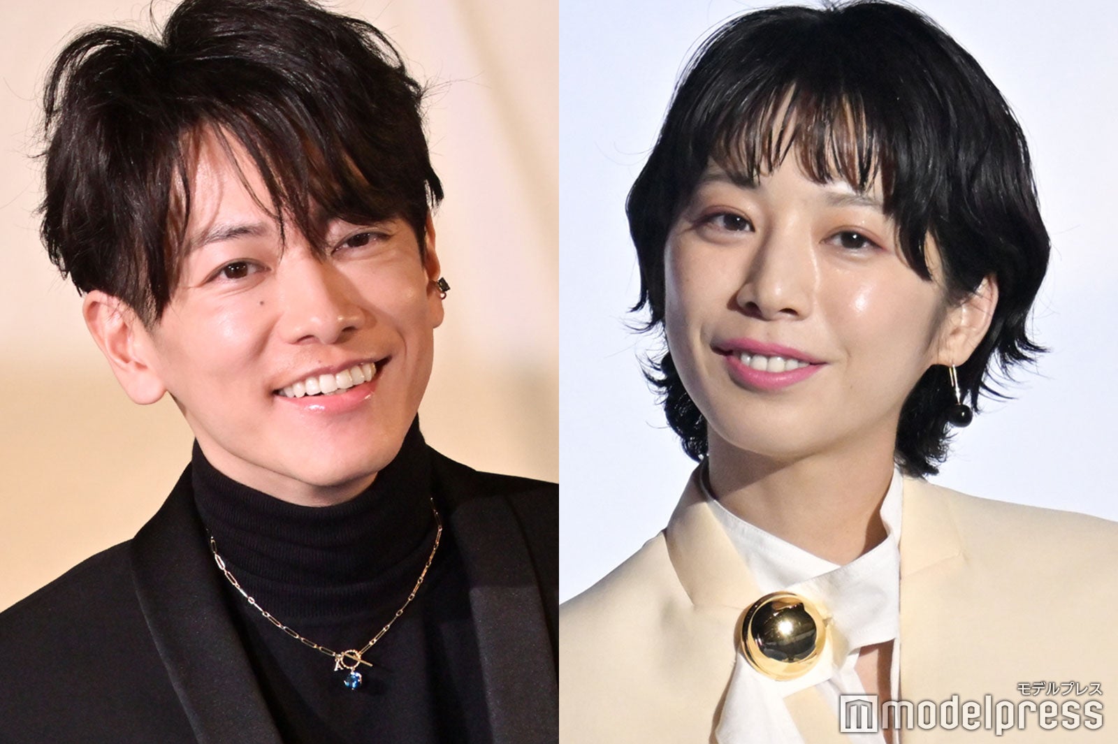 「First Love 初恋」プレミアムイベントに登壇した佐藤健、夏帆 （C）モデルプレス