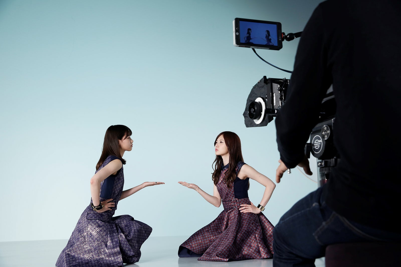 乃木坂46・CMメイキング「アプリダンス」編／提供写真