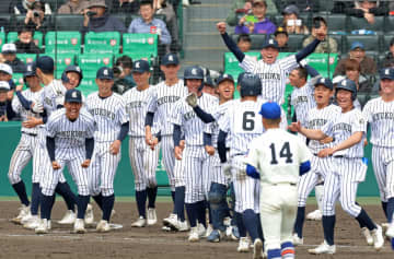 劇的サヨナラ勝ちの九州国際大付 イチロー氏から51個のカツサンドをパワーに 楠城監督「いろんなものから守ってもらった」