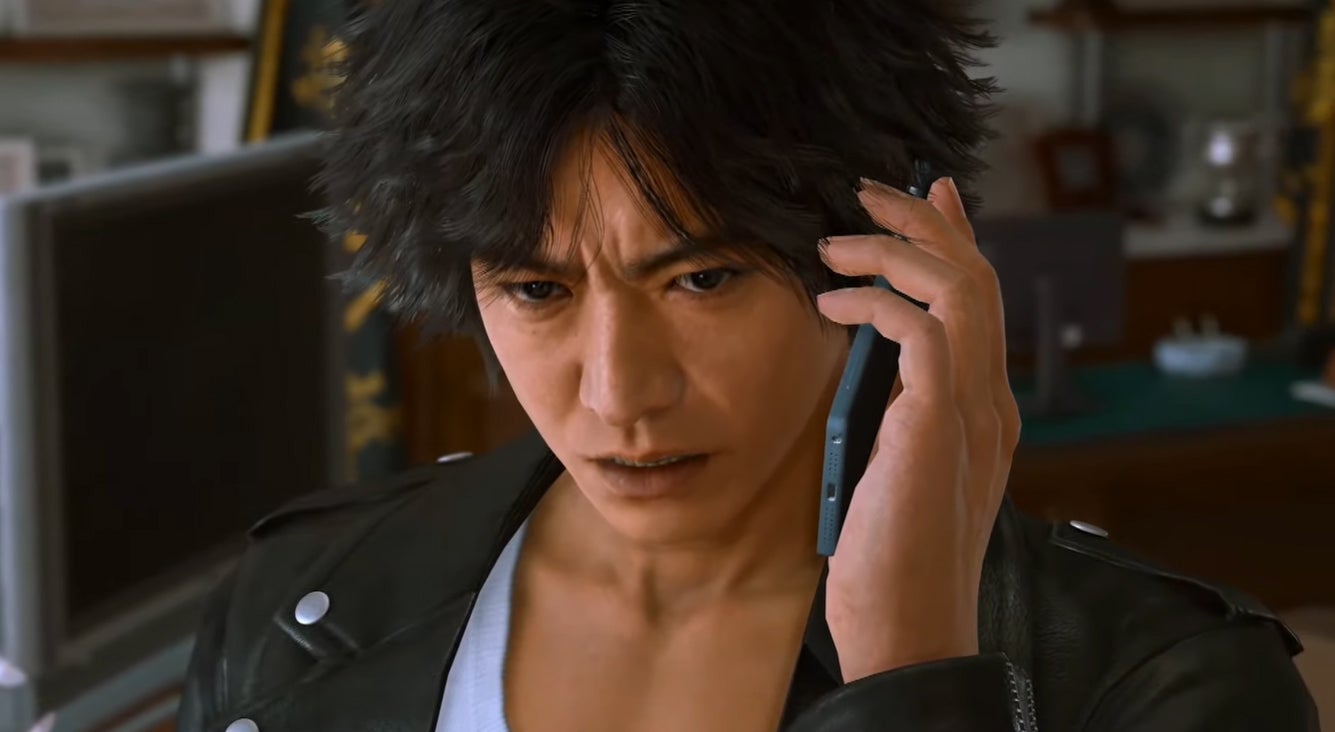 木村拓哉「LOST JUDGMENT：裁かれざる記憶」／「龍が如くスタジオ」公式YouTubeより