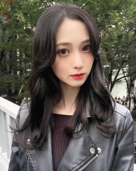 画像12 16 前髪なしの韓国風ヘアスタイルまとめ 女優のようなおしゃれな髪型を紹介 モデルプレス