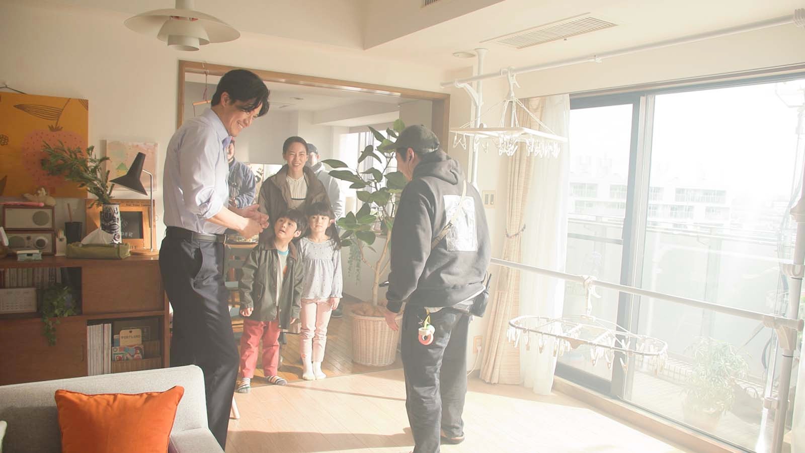 小栗旬 CMメイキング・インタビューより（提供写真)