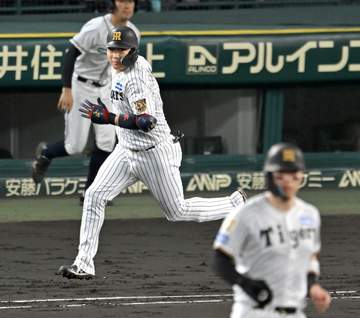 阪神・大山 球団歴代10人目の通算700打点 今季で10年目「もっともっと自分を強くしていきたい」