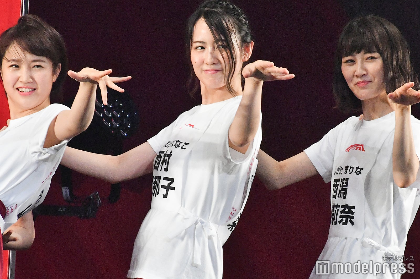 登場からボケをかますチームNⅢ／NGT48 4thシングルリリースイベント （C）モデルプレス