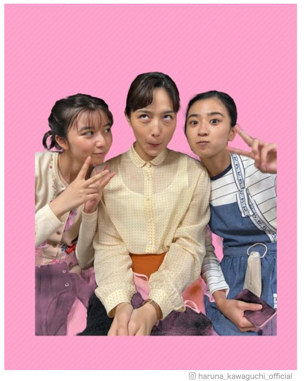川口春奈・黒島結菜・上白石萌歌「ちむどんどん」3姉妹仲良しショット公開「美人すぎる」と反響