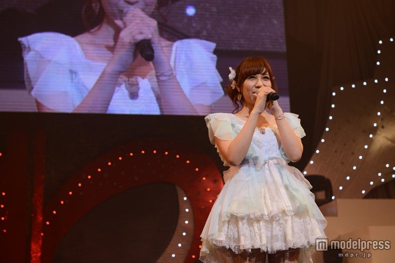 卒業を発表した河西智美（C）AKS