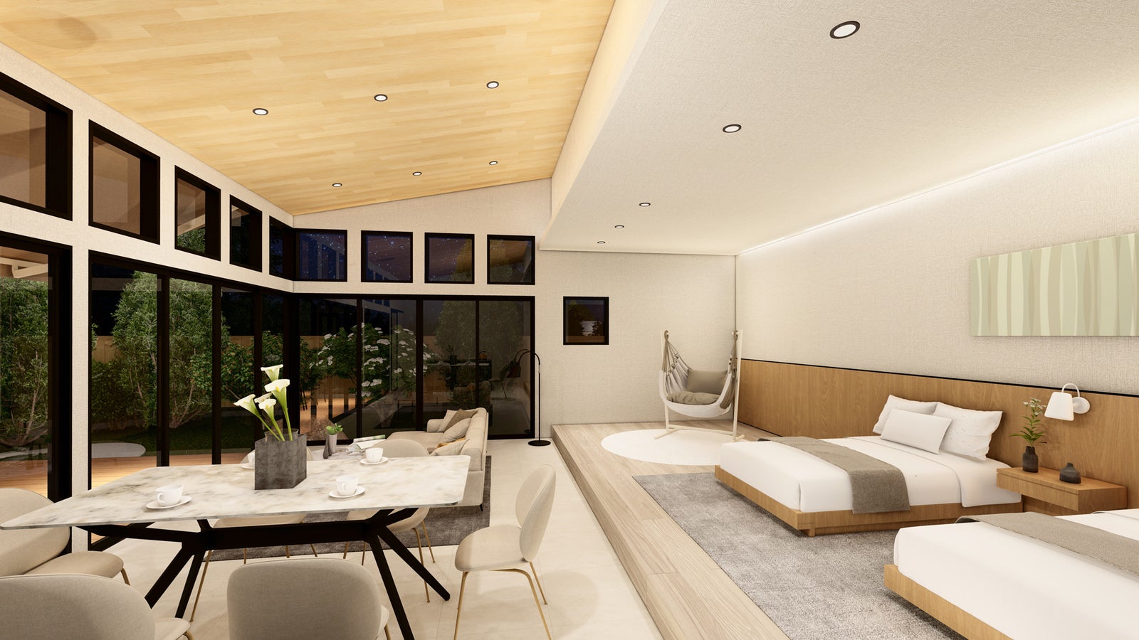 ドッグオーベルジュ千葉勝浦 離れ 風月／提供画像