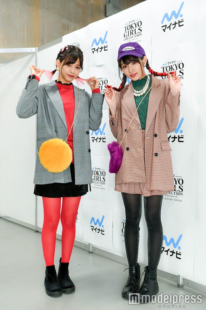 渡邉理佐&渡辺梨加(C)モデルプレス