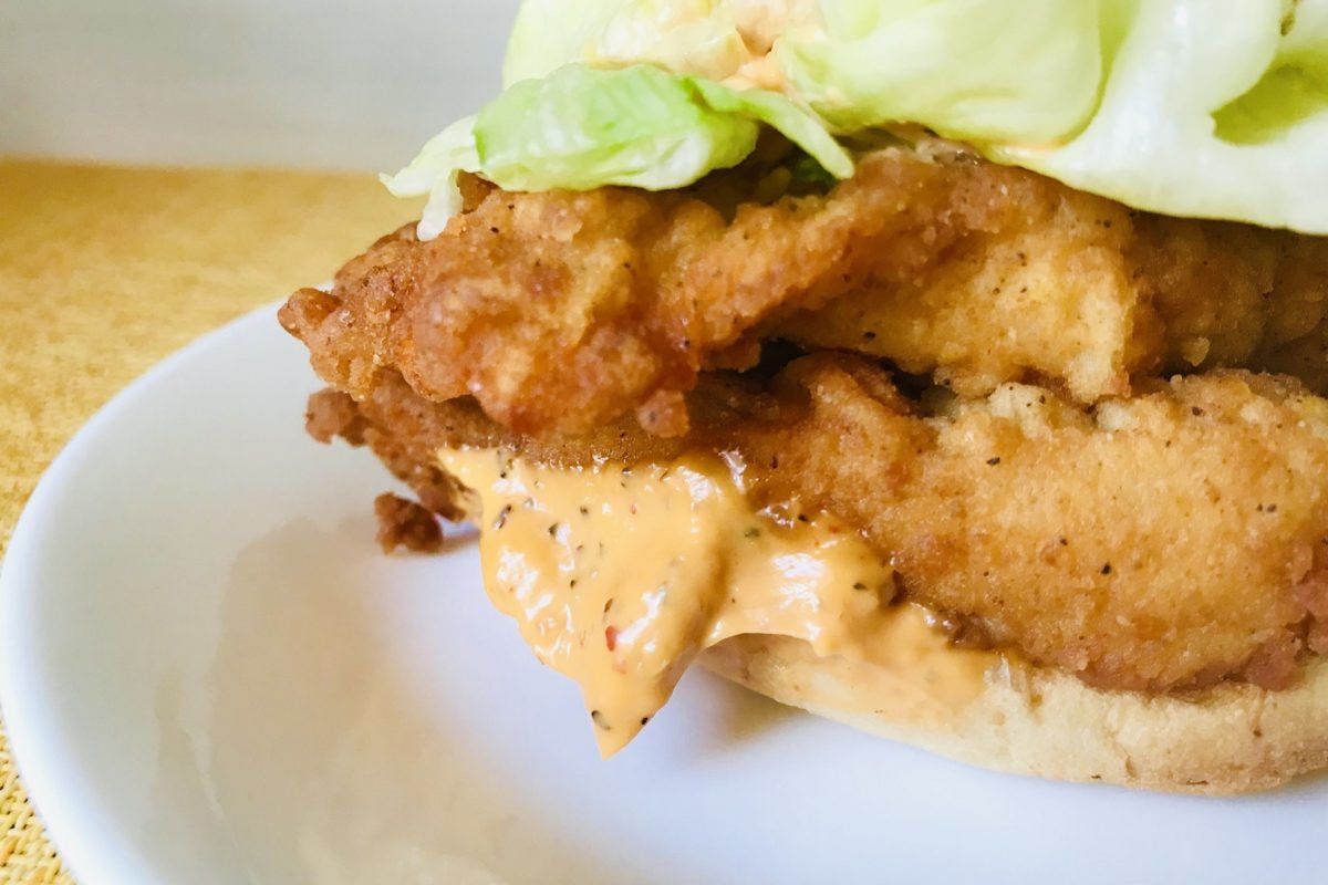 ケンタッキー（メガダブルパンチサンド）