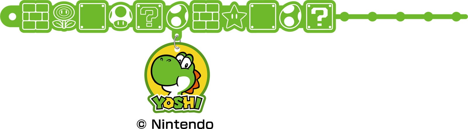 ヨッシーのラバーカップマーカー付き（C）Nintendo