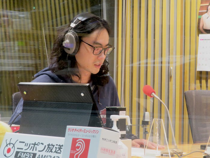 生放送で小松菜奈との結婚を報告する菅田将暉(C)ニッポン放送「菅田将暉のオールナイトニッポン」