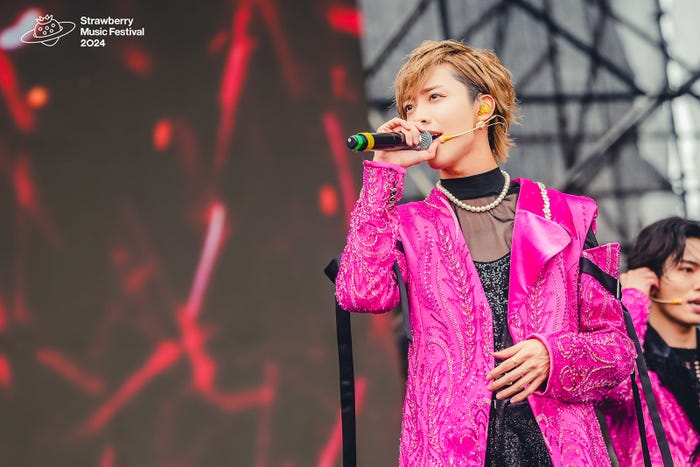 松井奏「Chengdu Strawberry Music Festival」出演の様子(C)TOBE Co., Ltd.