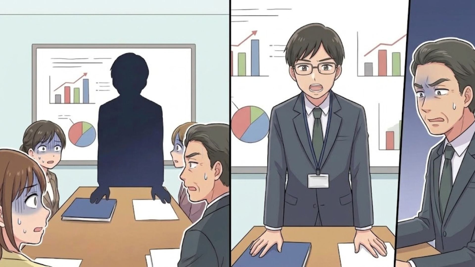 【後編】「恋人がいないから説得力に欠ける」【部下の恋愛事情に口出し】するハラスメント上司。完璧なプレゼンをぶち壊した“非常識発言”に全員が絶句して...！？