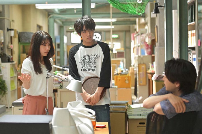 有村架純、赤楚衛二、中村倫也「石子と羽男―そんなコトで訴えます?―」第3話より(C)TBS