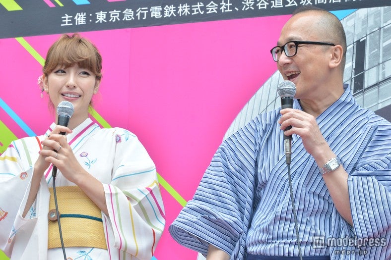 （左から）木下優樹菜、山田五郎