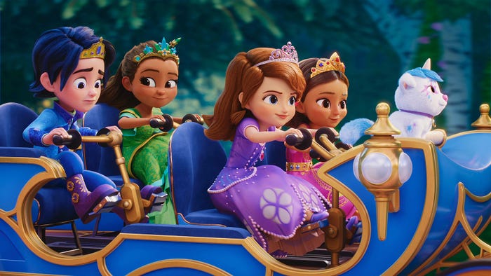 「ちいさなプリンセス ソフィア おうこくのまほう」(C)2026 Disney and its related entities