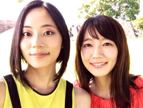 大西礼芳、吉岡里帆/大西礼芳オフィシャルブログ(Ameba)より