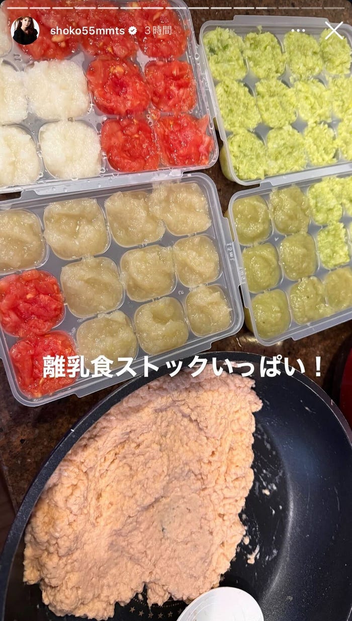 中川翔子Instagramストーリーズより