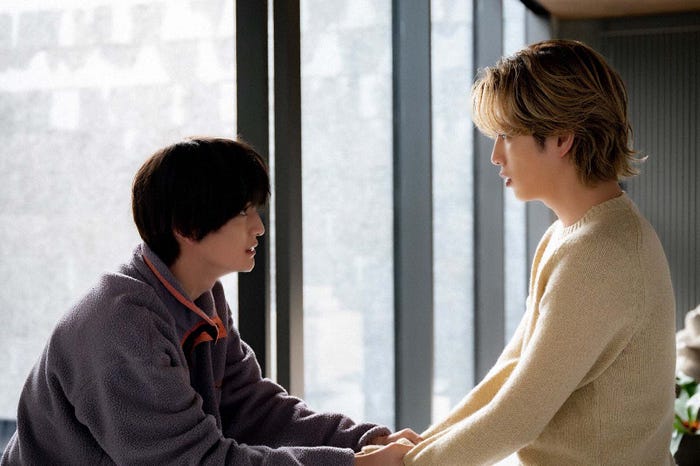 高橋文哉、志尊淳「フェルマーの料理」第7話より(C)TBS