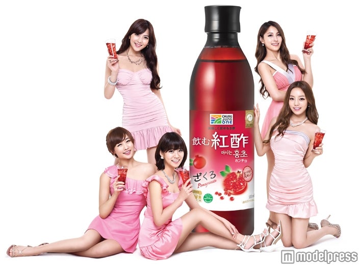 紅酢（ホンチョ）のCMキャラクターを務めるKARA