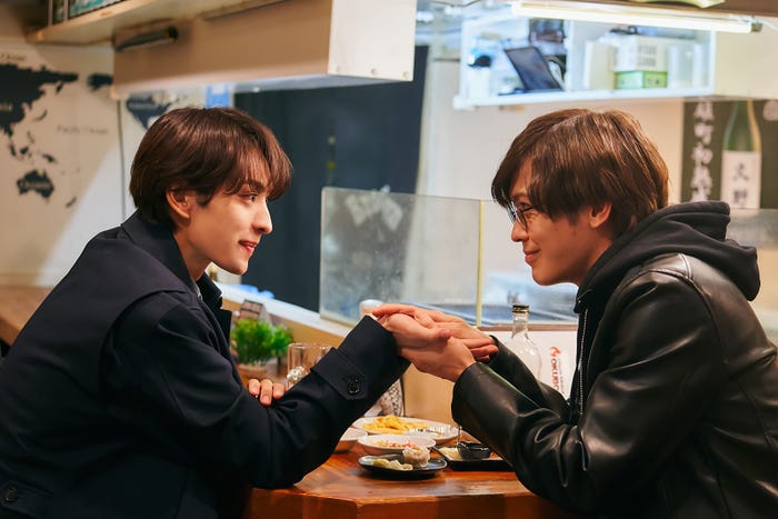 木村慧人、猪塚健太 「飴色パラドックス」第5話より(C)「飴色パラドックス」製作委員会・MBS