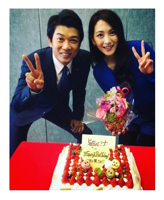 知英をサプライズでお祝い／TKO木本武宏オフィシャルブログ（Ameba）より