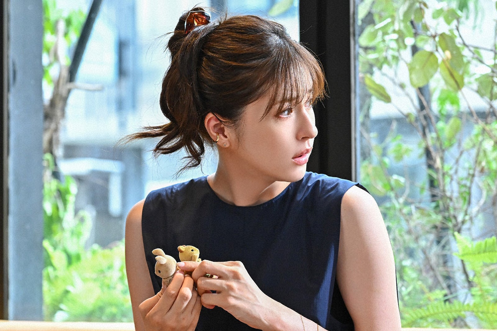 タートルストーリー　松本若菜さん着用　ヘアクリップ　西園寺さんは家事をしない 西園寺さんは家事をしない 衣装② 松本若菜 (服・バッグ