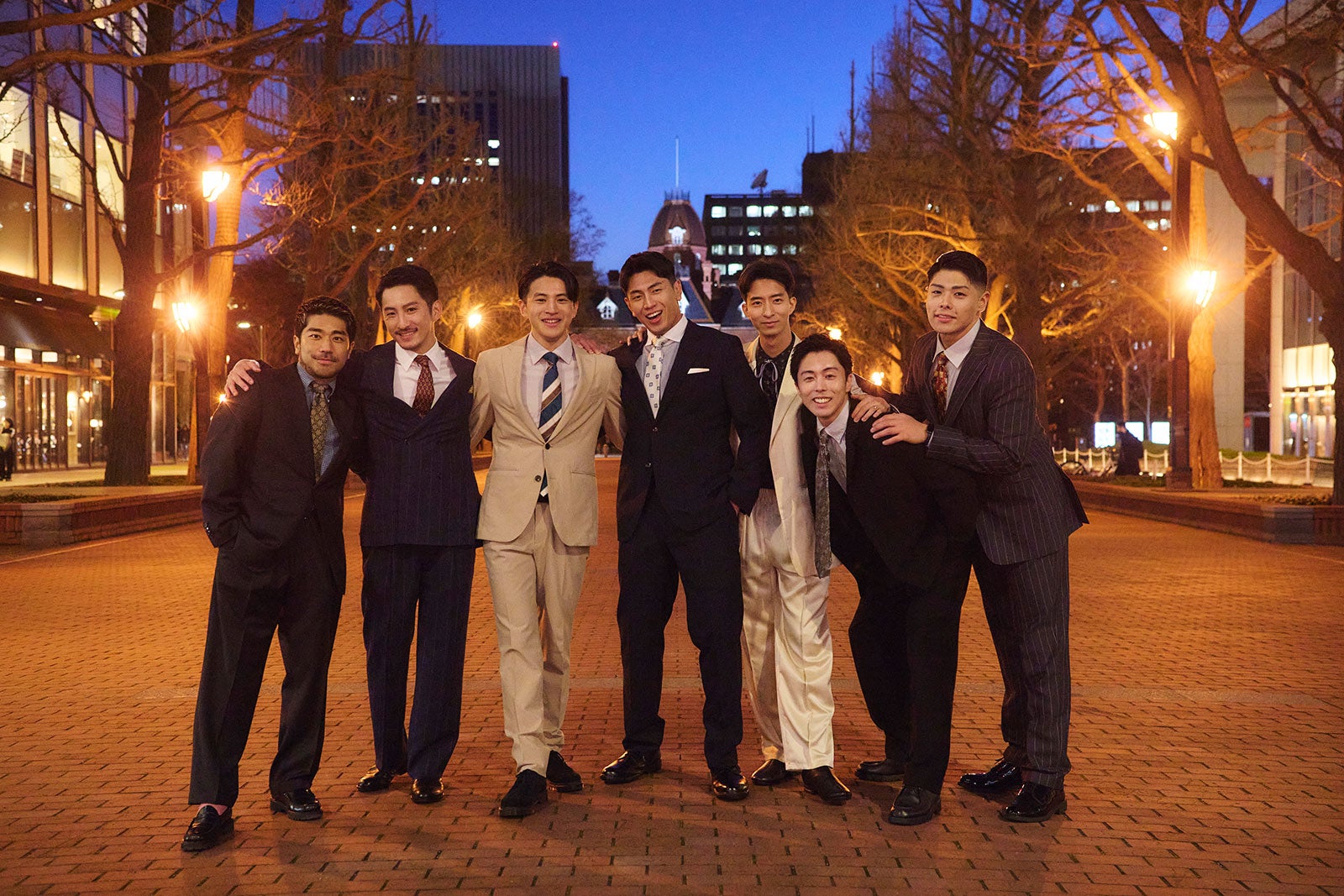 ジョウブ、テホン、リュウキ、フーウェイ、ボミ、ヒロヤ、トモアキ「ボーイフレンド」シーズン2（C）Netflix