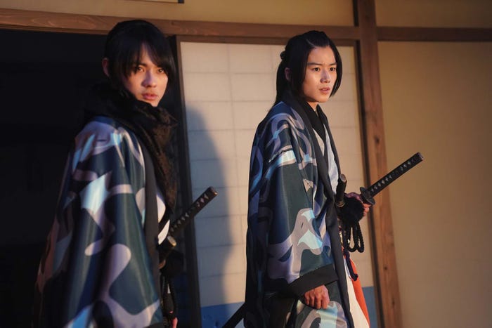 前田拳太郎、奥智哉「君とゆきて咲く~新選組青春録~」第9話より(C)テレビ朝日