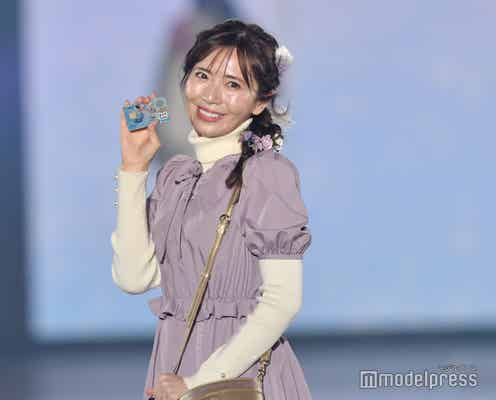 “ディズニー大好きYouTuber”あいにゃん、ラプンツェル風コーデで笑顔弾ける<関西コレクション2022A/W>