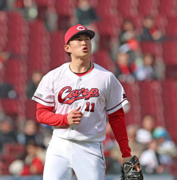 広島・新井監督「球数が多すぎる」と先発・森に苦言 斉藤汰には「彼にも『ブルペンで』と言っている」一問一答