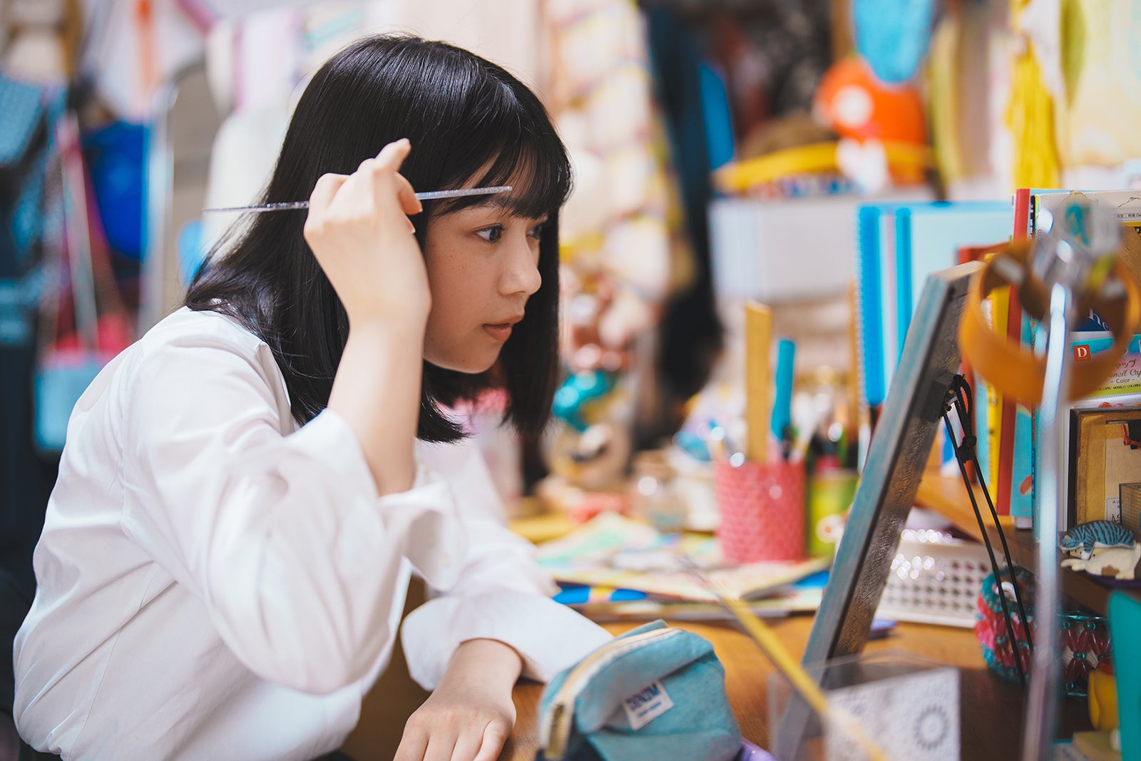 渡邉心結「こんばんは、朝山家です。」第1話（C）ABCテレビ