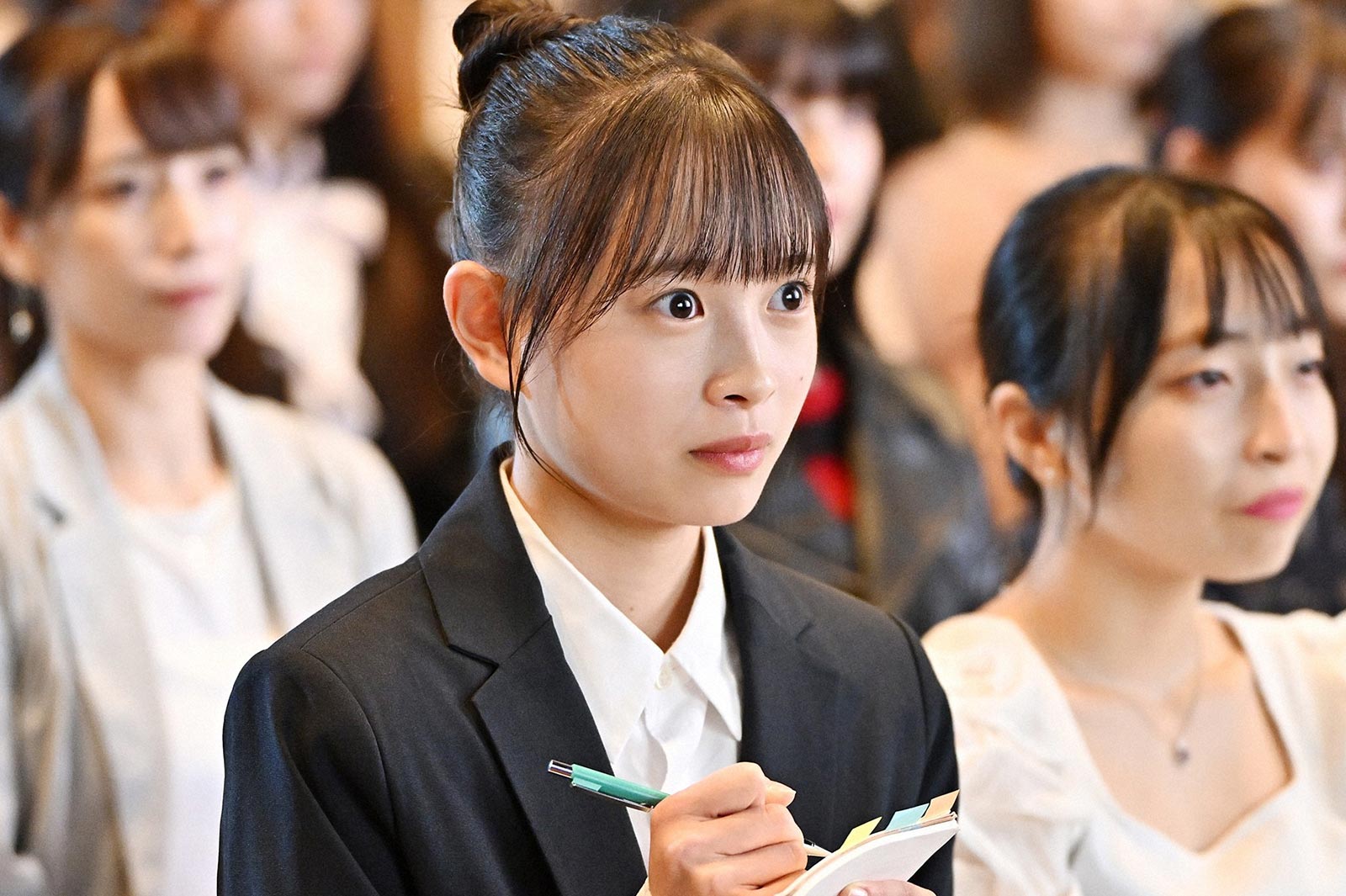 大和奈央「Maybe 恋が聴こえる」第1週より（C）TBS