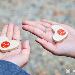 ハートの木片(C)モデルプレス