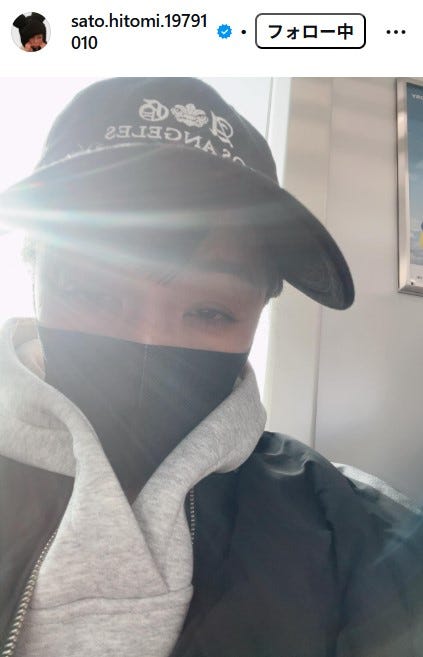 佐藤仁美Instagramより