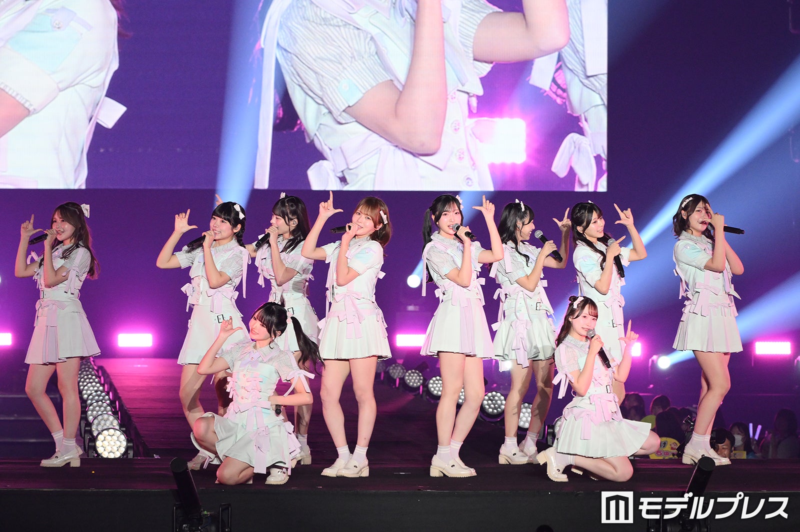 ≒JOY「TGC」初出演で観客魅了 ランウェイ駆け抜けファンサたっぷり【TGC北九州2026】