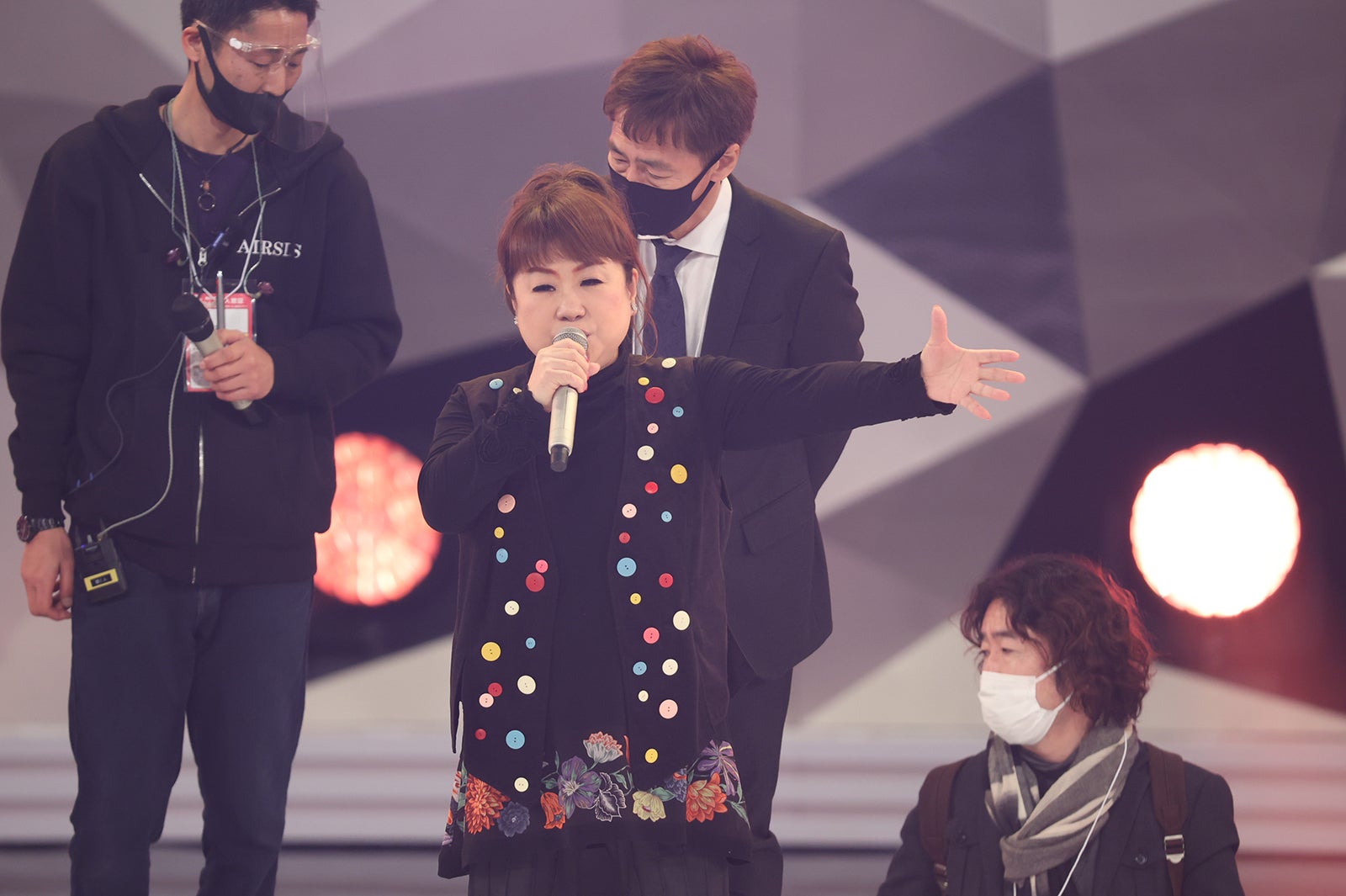 天童よしみ／ステージの様子（C）NHK