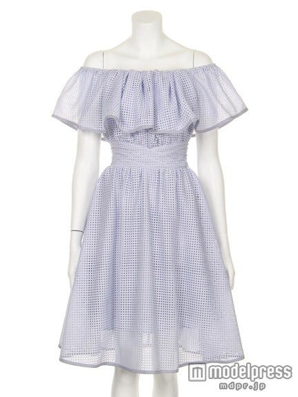 オフショルパフワンピース「snidel」18,360円(税込)