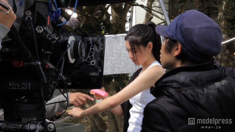 三吉彩花／シーブリーズ新ＴＶＣＭメイキング