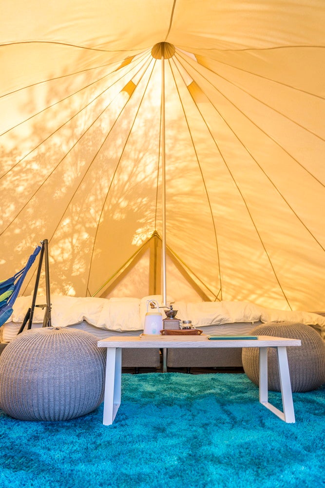 高滝湖グランピングリゾート／画像提供：HAMIRU