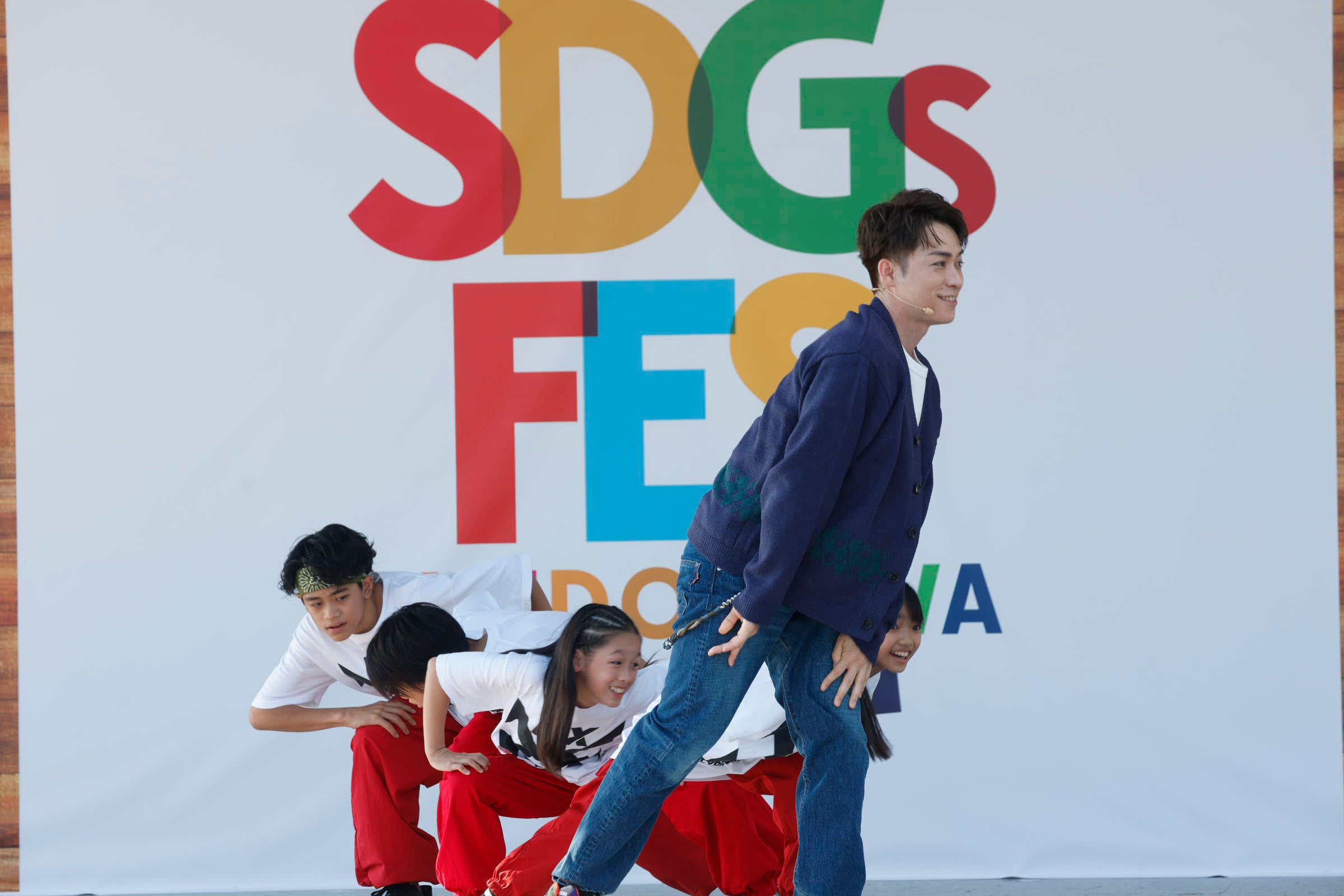 「EXILE TETSUYA with EXPG」の様子（C）SDGs FES in EDOGAWA 2023