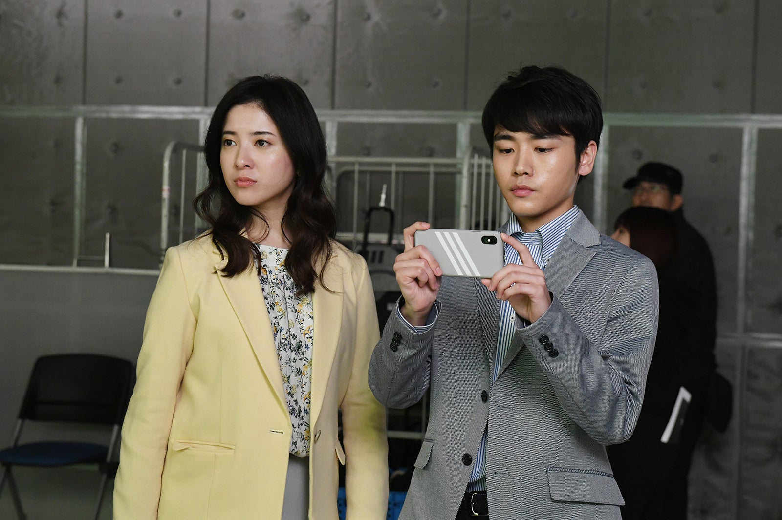 吉高由里子、泉澤祐希／「わたし、定時で帰ります。」より（C)TBS