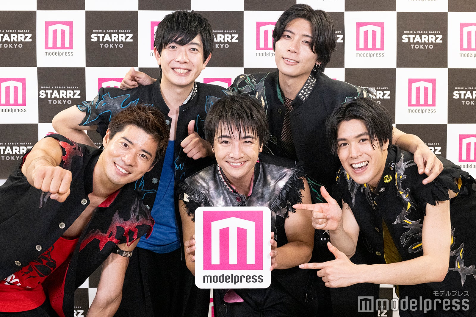 BOYS AND MEN／（後列左から）田村侑久、吉原雅斗（前列左から）辻本達規、本田剛文、平松賢人（C）モデルプレス