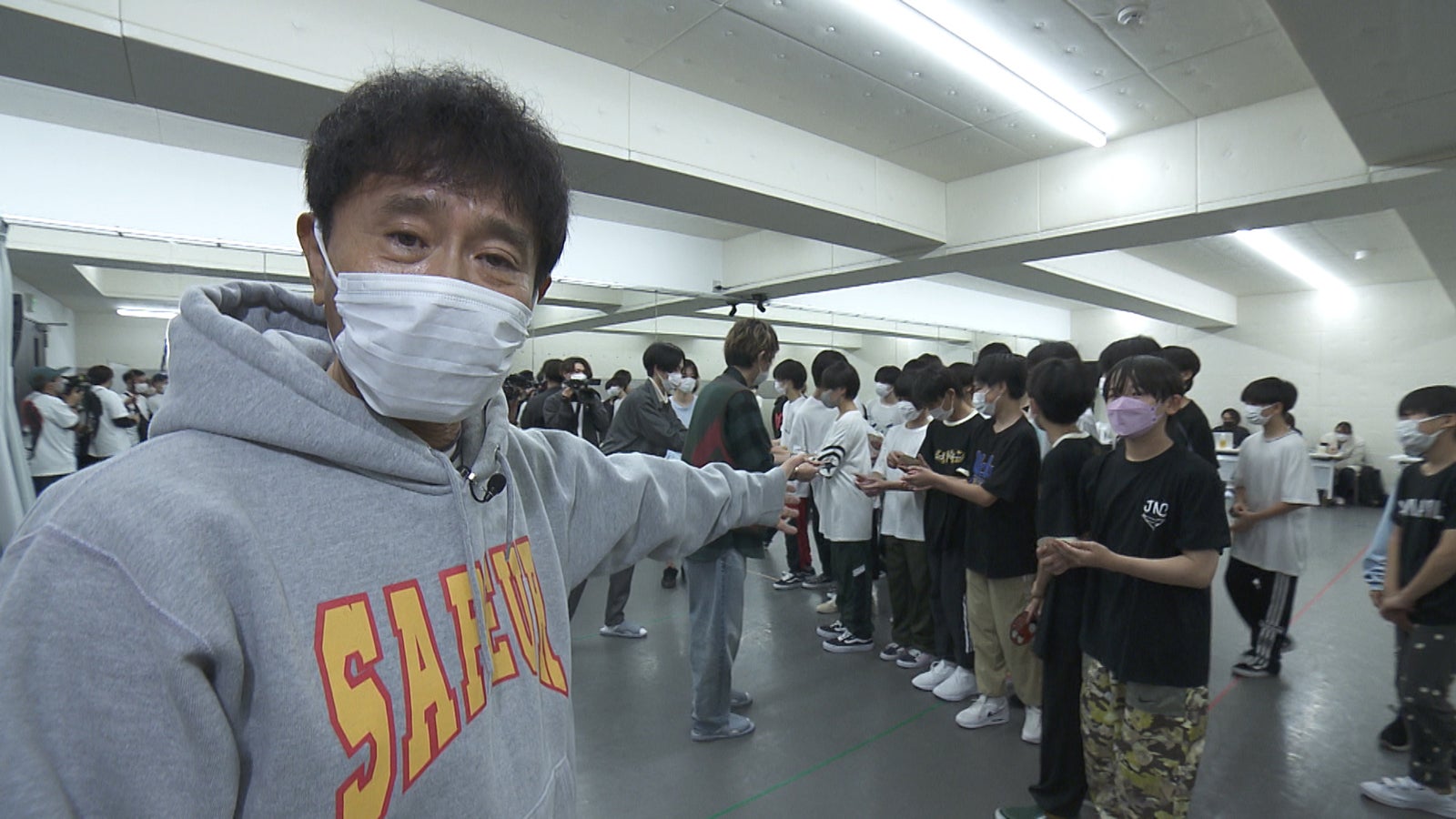 浜田雅功、関西ジャニーズJr.（C）MBS