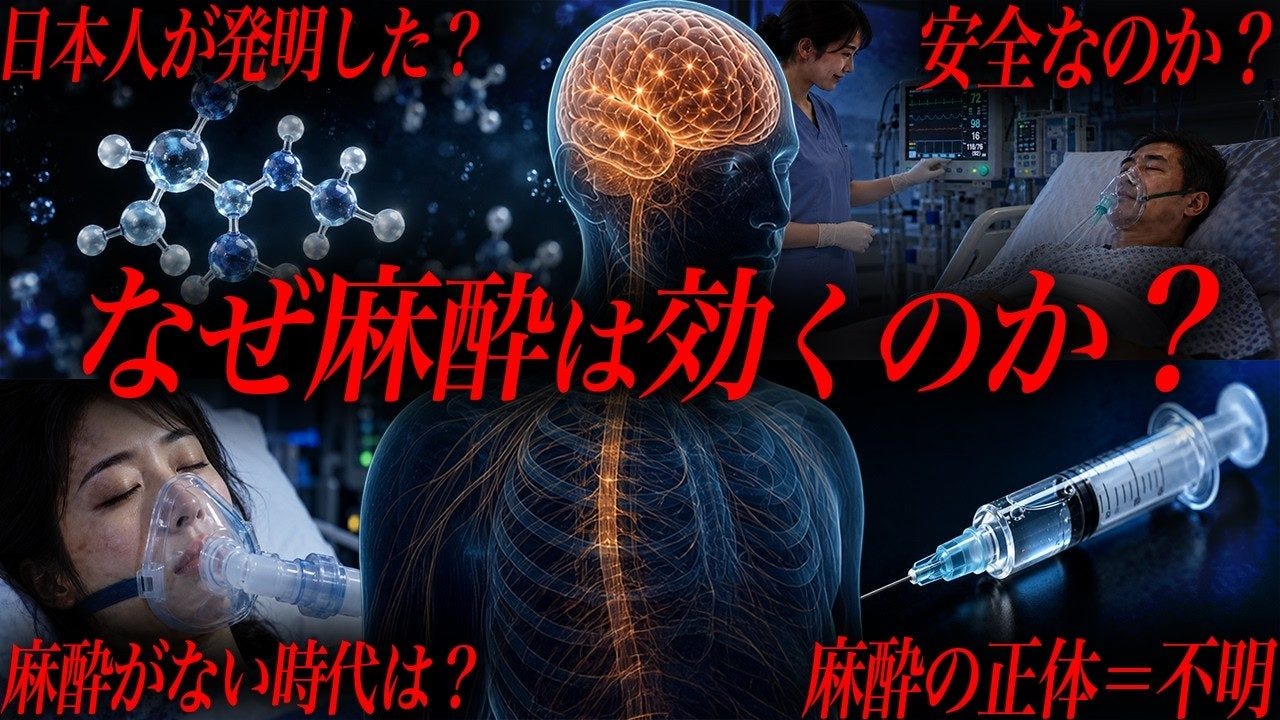 たっくーが全身麻酔の謎を解説…世界初の手術は江戸時代の日本人医師だった