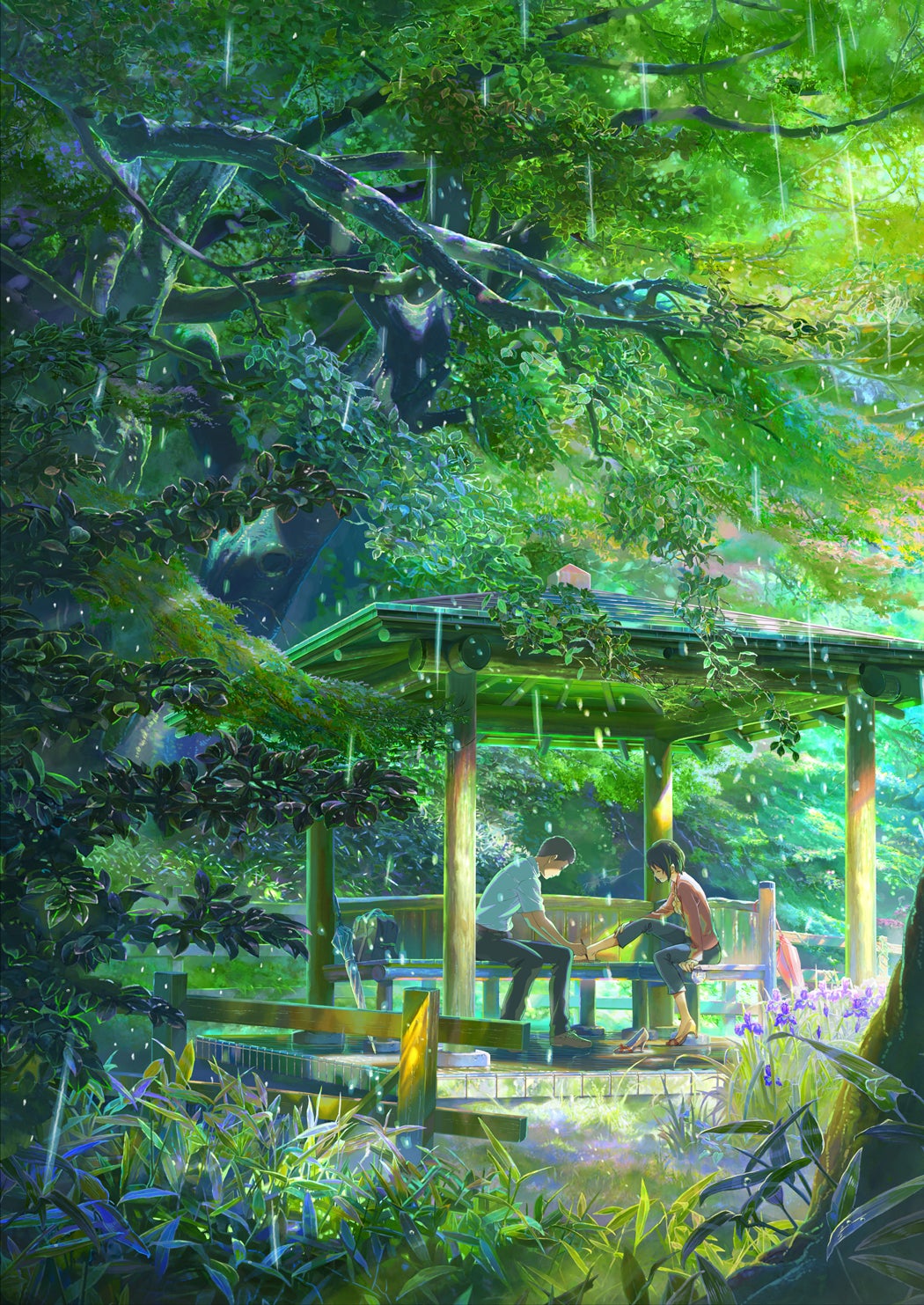 『言の葉の庭』（C）Makoto Shinkai／CoMix Wave Films