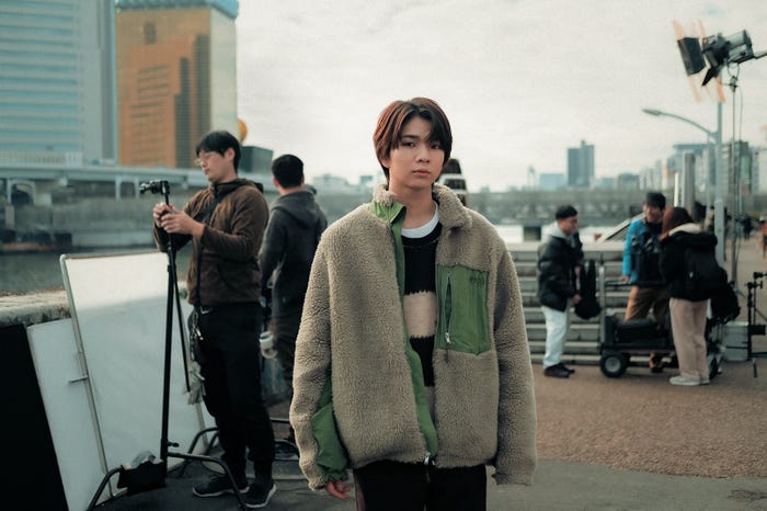 塩崎太智/M!LKショートフィルム場面写真(提供写真)