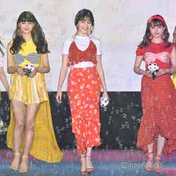 （左から）中野恵那、鶴嶋乃愛、久間田琳加、加藤ナナ、徳本夏恵（C）モデルプレス